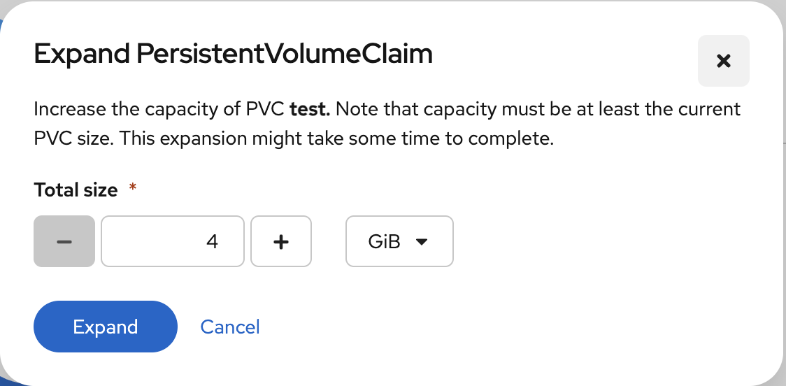 Expand PVC