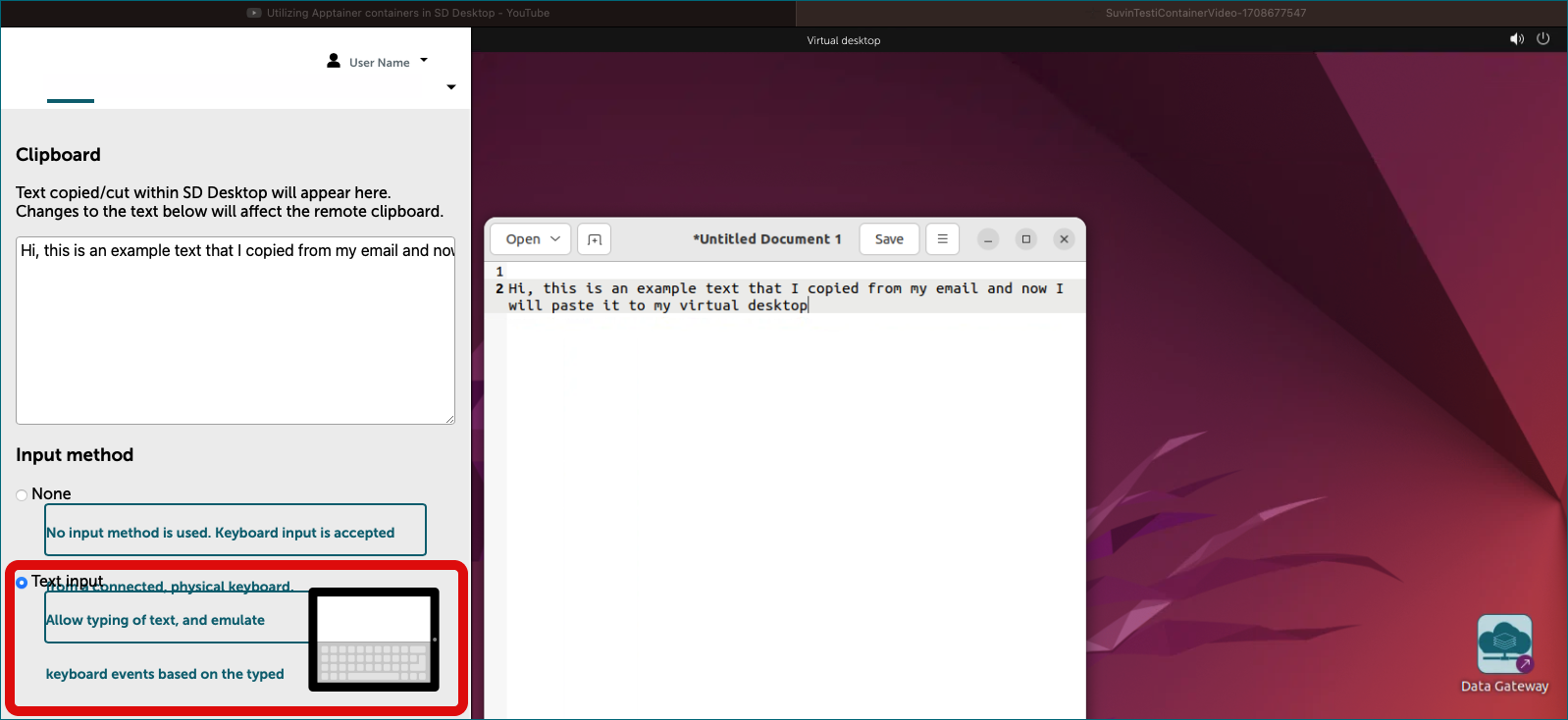SD Desktop Clipboard -kuvakaappaus